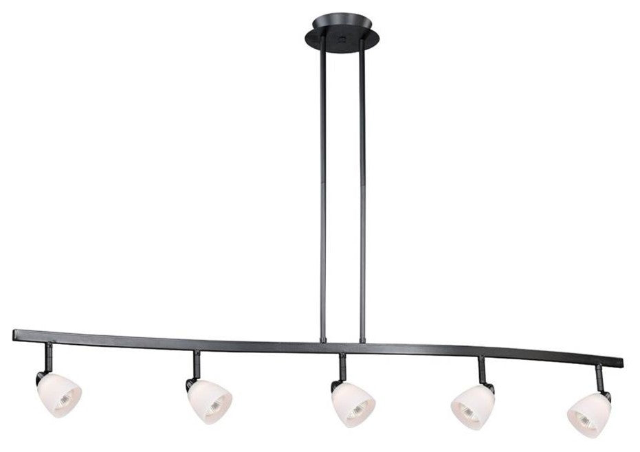 5L Spot Light Pendant Frosted Opal Glass