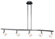5L Spot Light Pendant Frosted Opal Glass