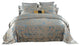 DM800K | King Size Duvet Cover Set Jacquard Top and 100% Cotton Inside