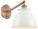 Innovations 317-1W-AC-M14-W-LED Adirondack 1 Light Sconce, Antique Copper