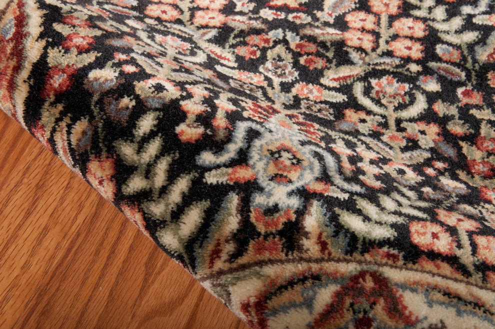 Nourison Persian Arts Black Area Rug