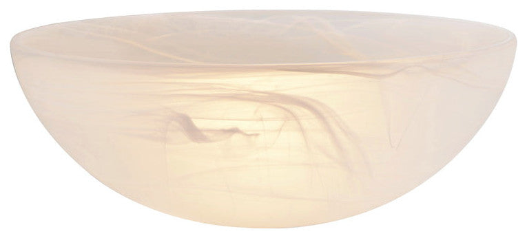23133-11 Replacement Etched Alabaster Torchiere Lamp Glass(42mm) Shade