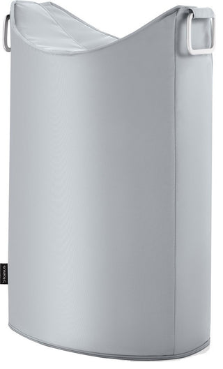 Frisco Laundry Bin, Silver