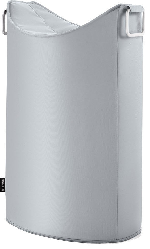 Frisco Laundry Bin, Silver