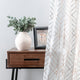 Deco Crushed Taffeta Tailored Panel, Gold, 48" X 63"