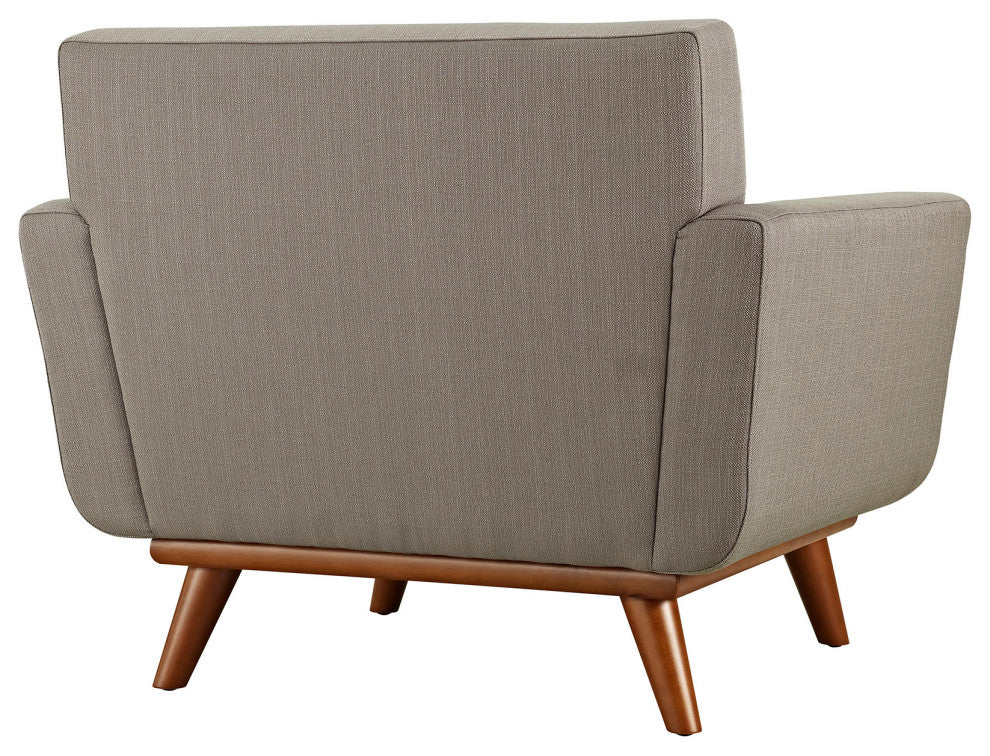 Modern Granite Engage 2 Piece Armchair and Ottoman