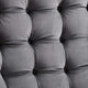 Suggest Button Tufted Upholstered Velvet Lounge Chair, Gray