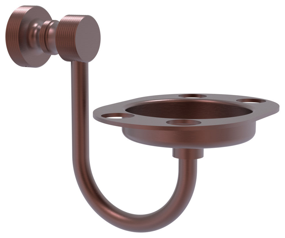Foxtrot Tumbler and Toothbrush Holder, Antique Copper