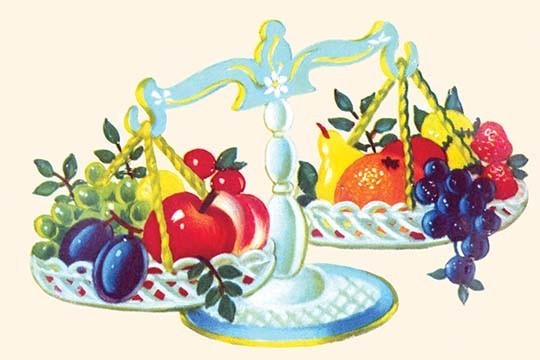 Fruit Scale - Framed Paper Poster 20" x 30"