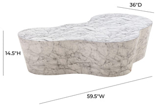 Slab Marble Coffee Table