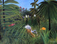Henri Rousseau Horse Attacked by a Jaguar Wall Decal