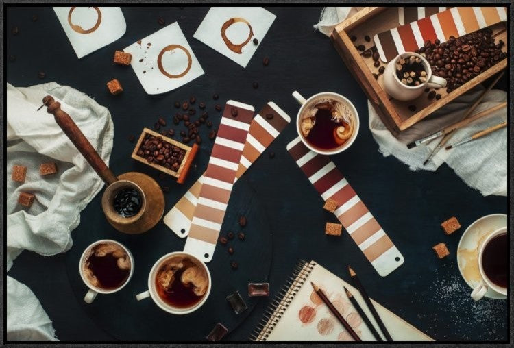 Shades Of Coffee, 30"x20"