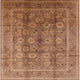Ahgly Company Indoor Square Mid-Century Modern Area Rugs, 5' Square