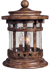 Maxim Santa Barbara VX 3-Light Outdoor Deck Lantern Sienna - 40032CDSE