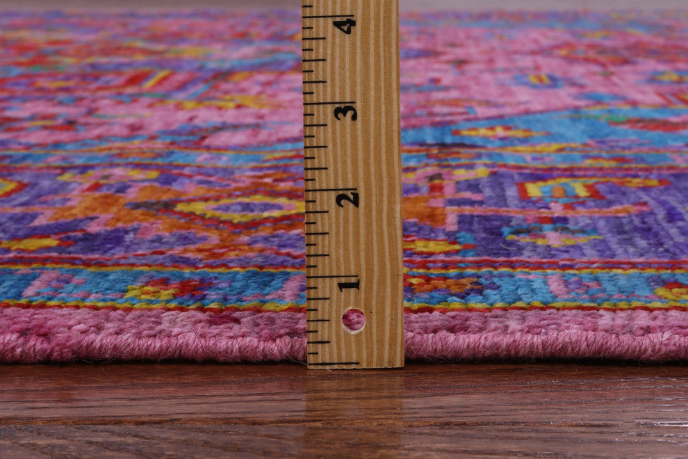 Heriz Serapi Hand-Knotted Wool Rug 8' 1" X 10' 7" - Q13704