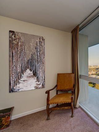 "Aspen Grove" Painting Print on Wrapped Canvas, 30x45