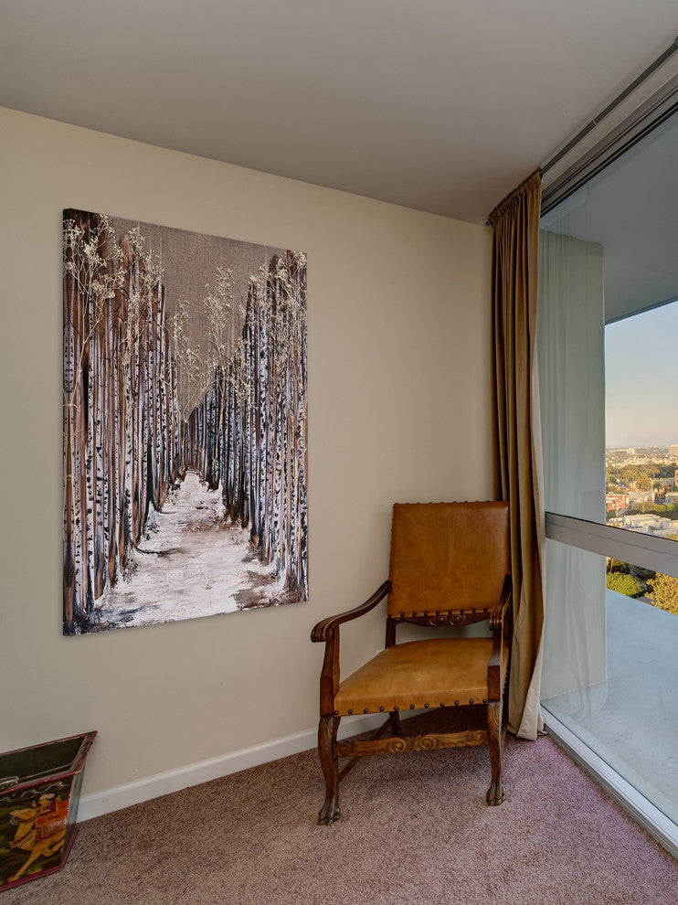 "Aspen Grove" Painting Print on Wrapped Canvas, 30x45