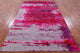 6' 4" X 9' 11" Hand-Knotted Wool and Silk Abstract Rug Q9062