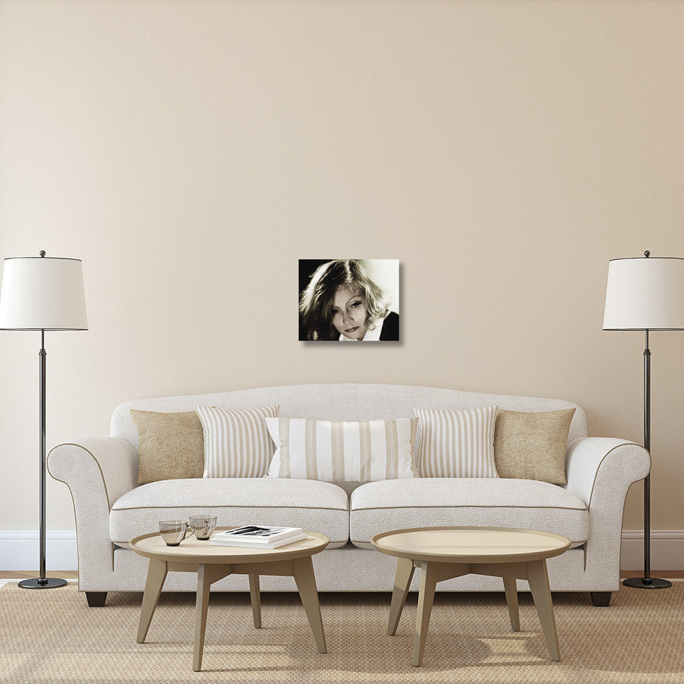 "Greta Garbo" Stretched Canvas Giclee by Hollywood Photo Archive, 22"x18"