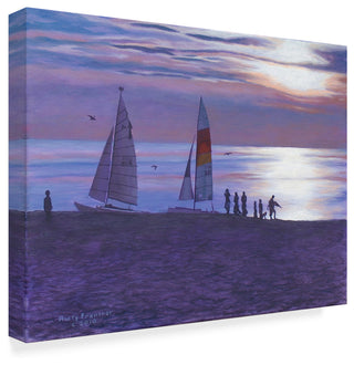 Rusty Frentner 'Weco Beach' Canvas Art, 19"x14"