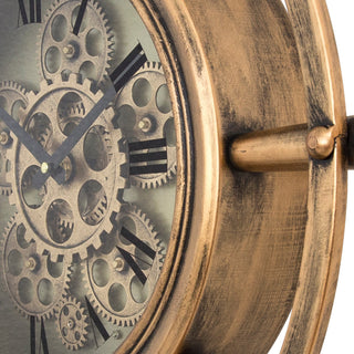 Ship's Wheel Wall Clock