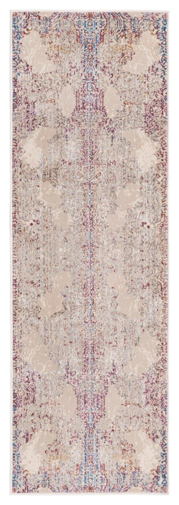 Unique Loom Babble Deepa Rug, Ivory, 7'10"x7'10" Square
