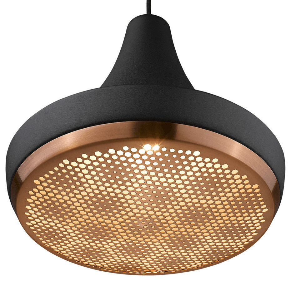 Tholos 1-Light Matte Black Pendant