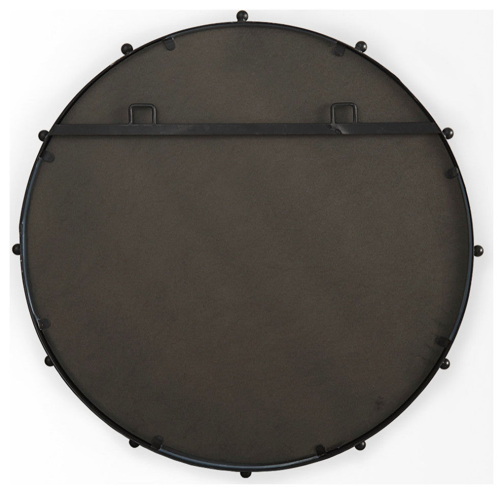 Elena I Small Black Wall Mirror