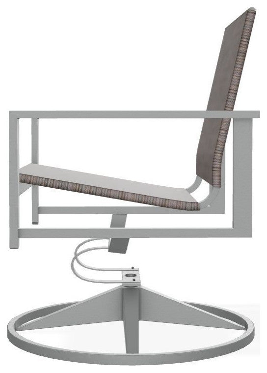 Tribeca Sling Outdoor Swivel Rocker, James/Graphite