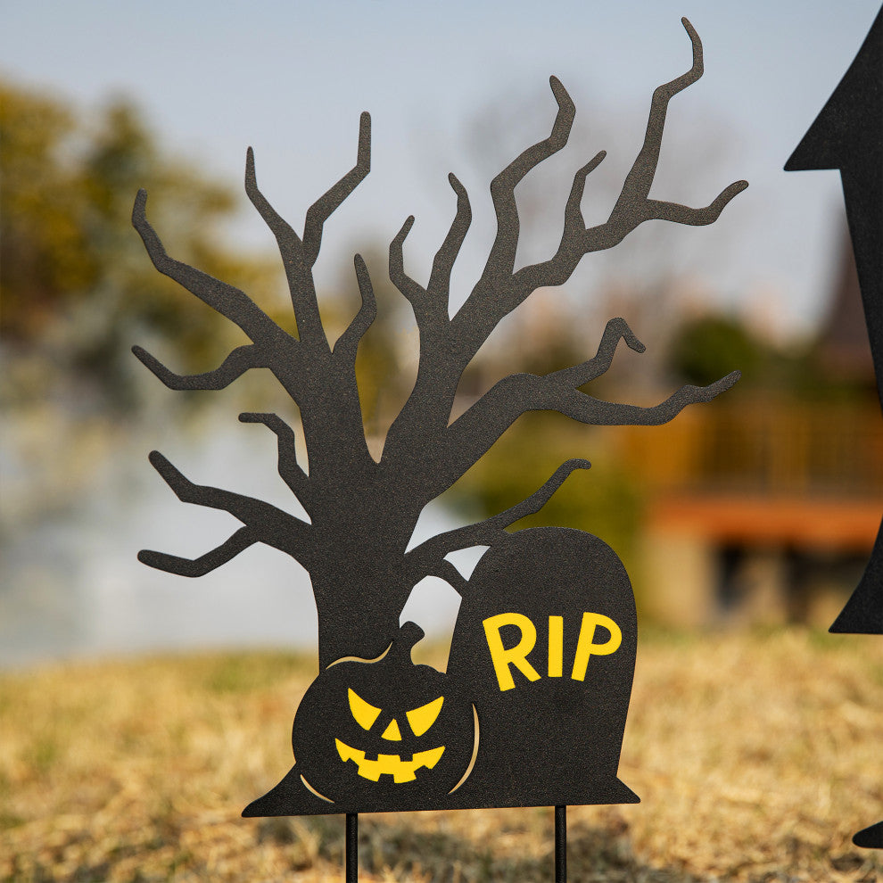 24"H Halloween Metal Yard Stake