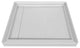 Valley Acrylic Single Threshold Acrylic Linear End Drain Shower Base 48", White,