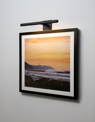 Cerno Art Light, 48"W, Black, 3000K, Hardwire 120V Dimmable