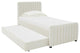 TOV Furniture Angela Cream Trundle in Twin