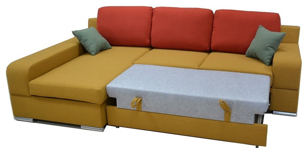 CINDY Sleeper Sectional sofa
