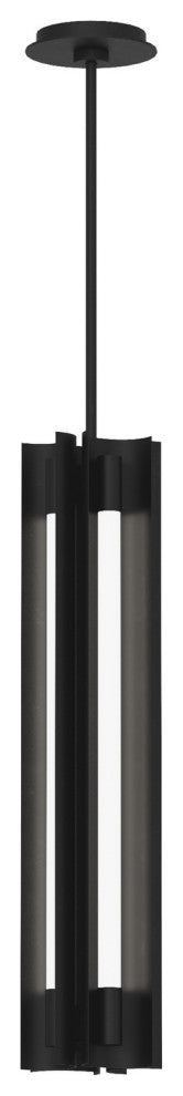 Carson LED Pendant, Midnight Black