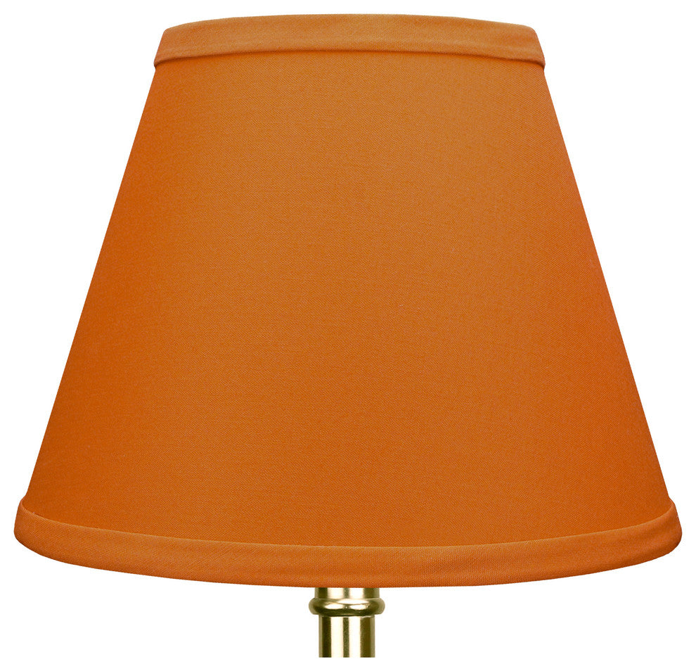 Fenchel Shades, 5"x9"x7" Bulb Clip Attachment Empire Lamp Shade, Linen