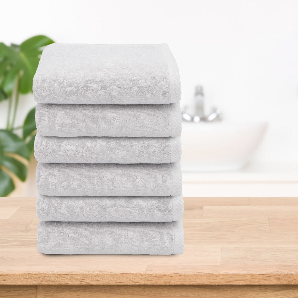Linum Home Textiles 100% Turkish Cotton Ediree Hand Towels (Set of 6)