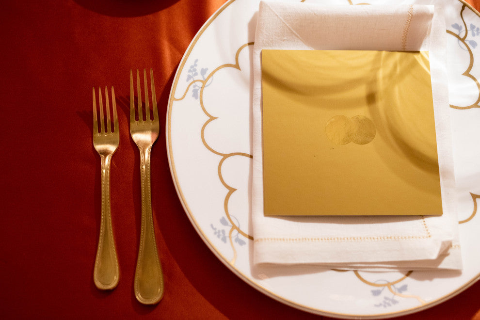 Perla Flatware Set, Ice Gold, 20 Pcs.