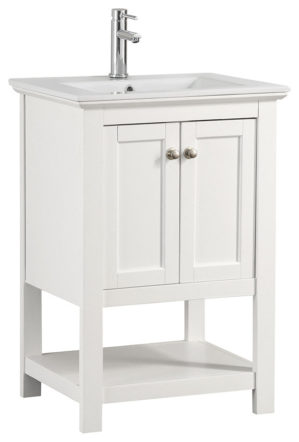 Fresca Manchester 24" White Vanity