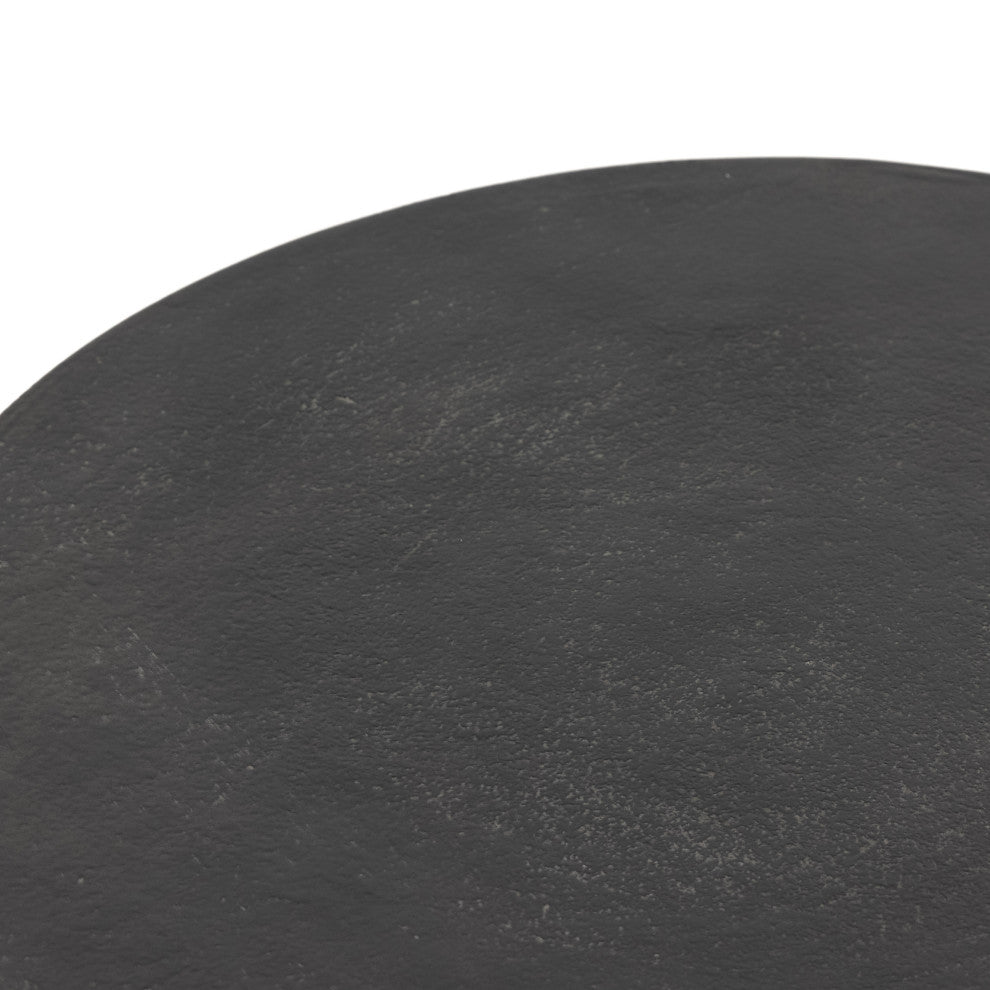 Basil Outdoor Drink Table-Aged Grey