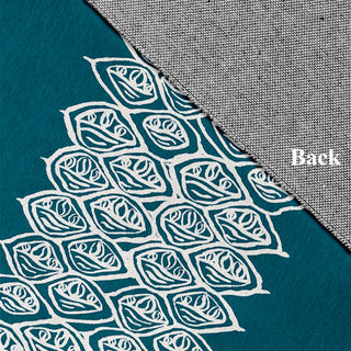 Cowry Stack Rug, Blue, 4'x6'