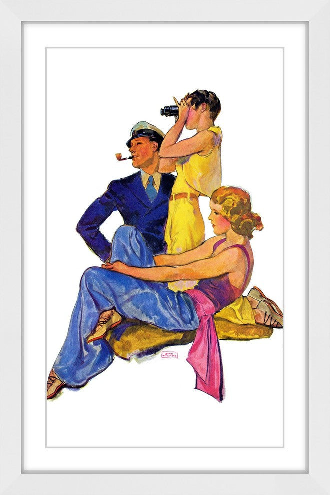 "The Good Life" Framed Painting Print