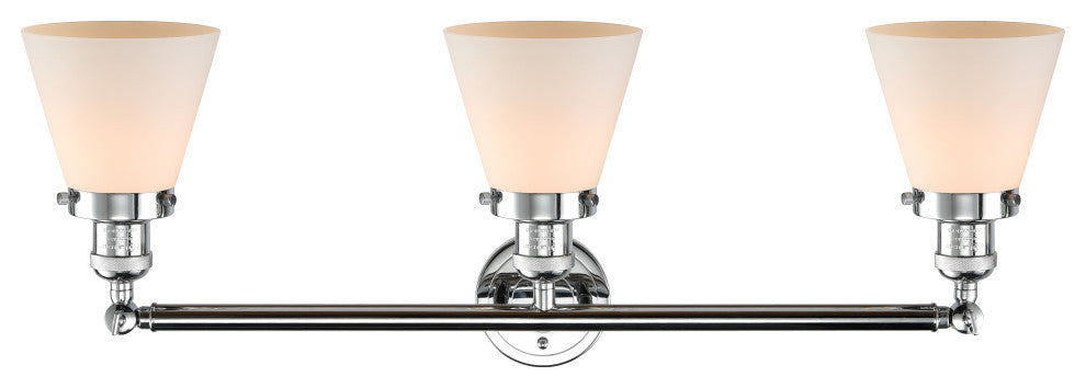 Innovations Lighting 205-Pc-G61-Led 3 Light Dimmable Led Bathroom Fixture