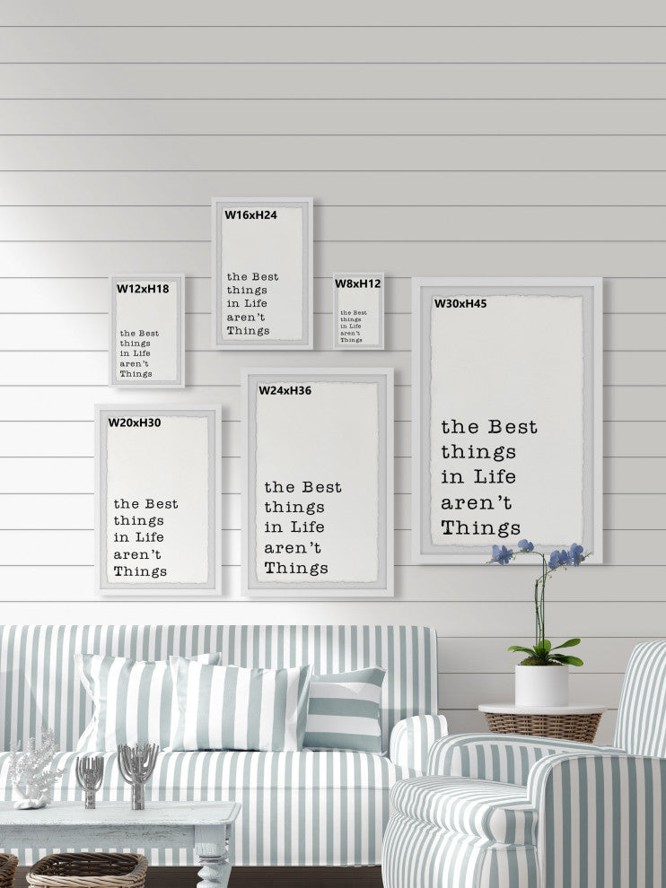"Best Things in Life II" Framed Painting Print, 20x30