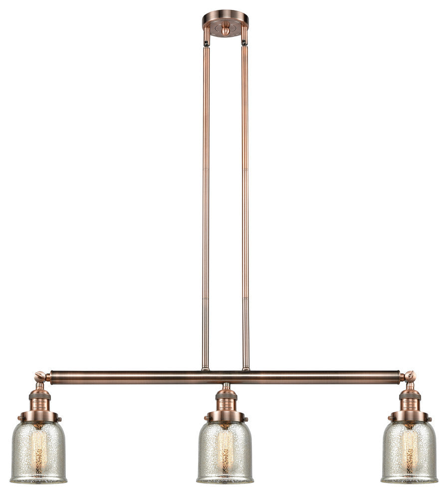 Innovations Lighting 213-Ac-S-G58-Led 3 Light Dimmable Led 38" Island Light