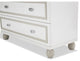 AICO Michael Amini Sky Tower 7-Drawer Chest, White Cloud