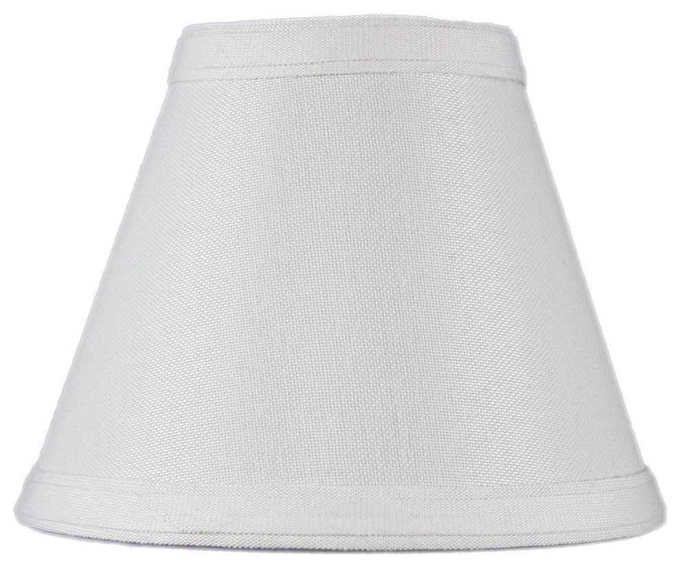 Parchment Chandelier Candle, Light Oatmeal