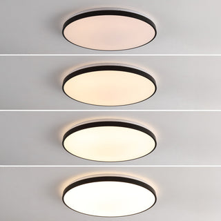 Astrid 21.25" 1-Light Modern Minimalist Iron Circle Integrated LED Flush Mount