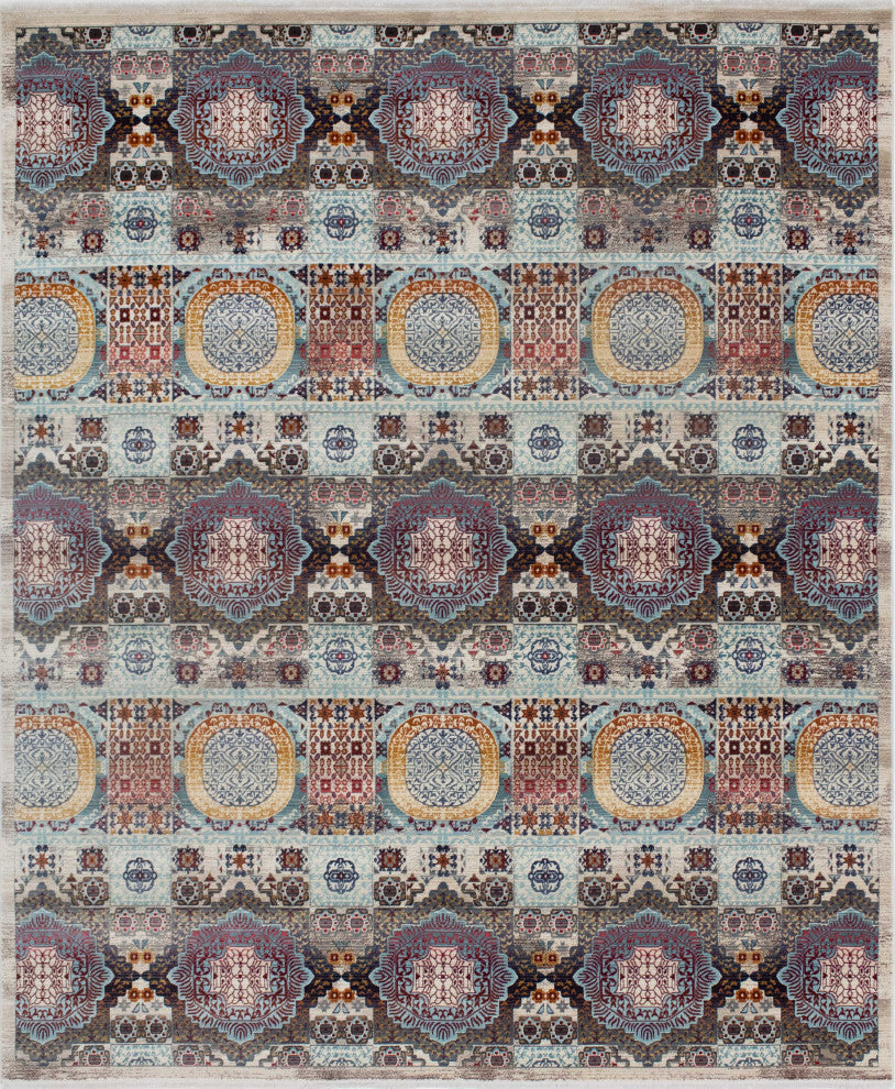 Noori Rug Latif Evonne Ivory/Blue Rug