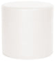 No Tip Cylinder Ottoman With Cover, Avanti White